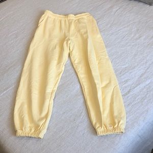 Daily Drills Yellow Sweatpants!